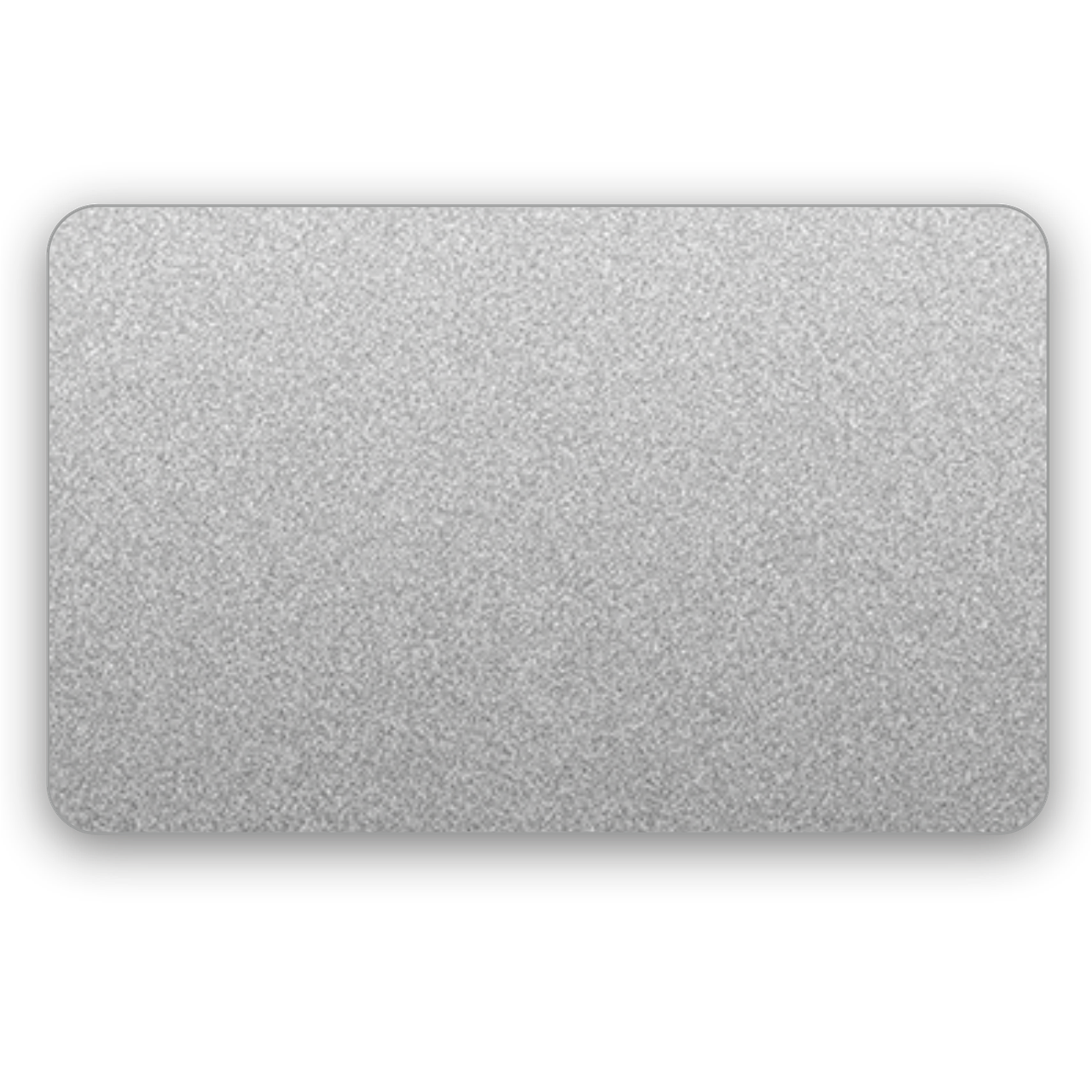Серебряная пластиковая карта без печати - фото 1 - id-p67333990