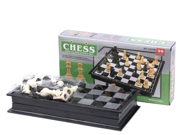 Настольная игра Шахматы магнитные пластиковые - фото 2 - id-p124967708