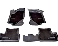 Коврики 3D комбинированные Норпласт для салона ВАЗ Lada Granta 2011-2020.