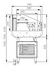 Холодильная промо витрина PF07-12 VM 0,7-2 9006 ODA POLUS (Полюс) (0…+4), фото 2