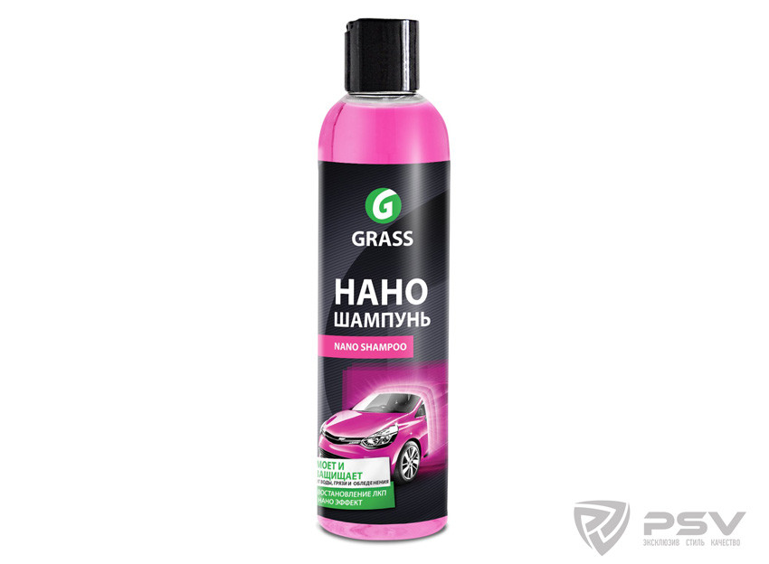 Наношампунь для ручной мойки "Nano Shampoo" 250 мл, арт.136250 GRASS - фото 1 - id-p124974098