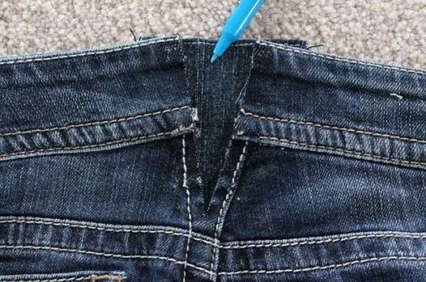 Как расшить джинсы в поясе: лучшие идеи и советы