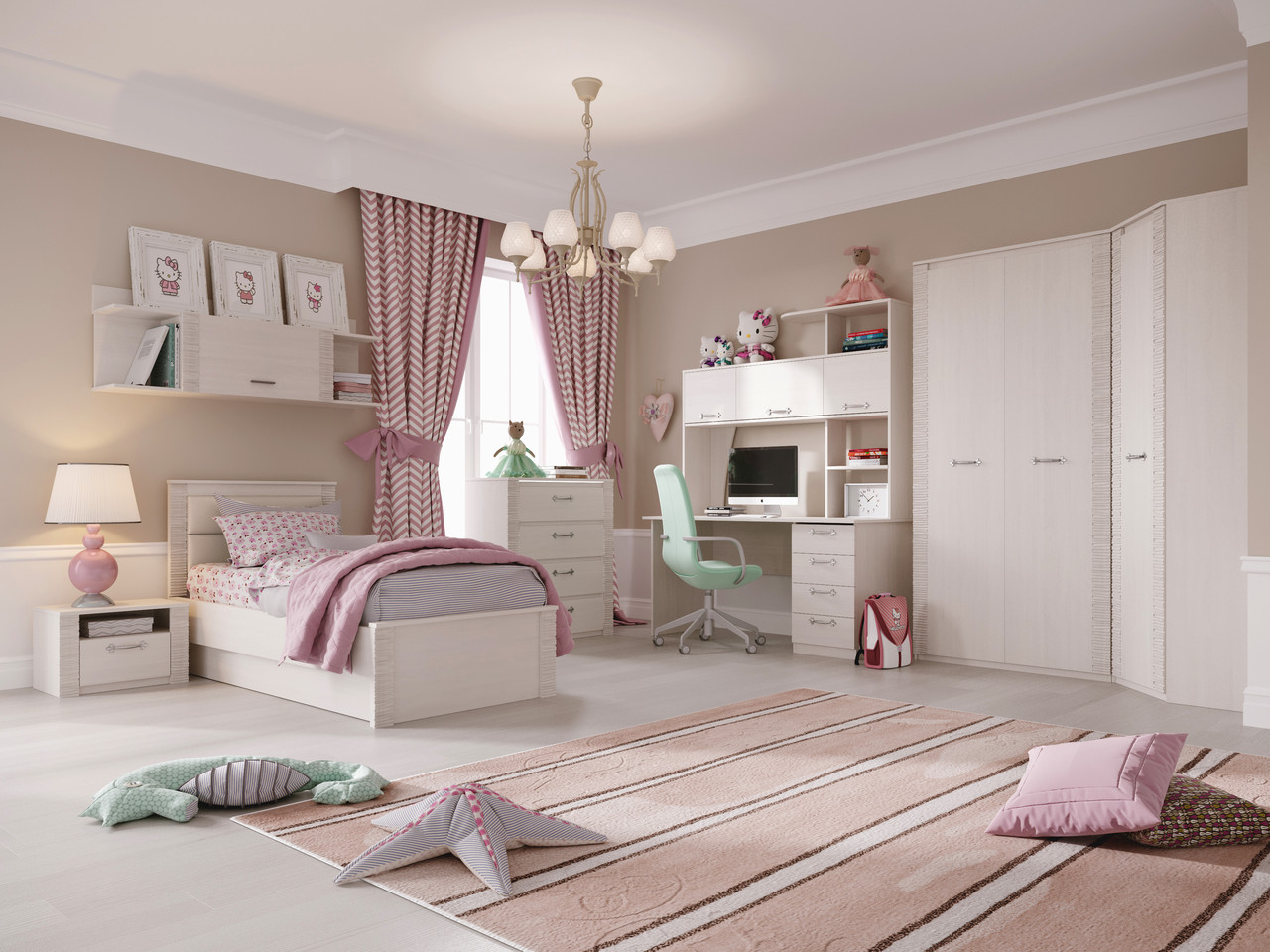 Спальня для подростка Элана 2 модульная ( 2 варианта цвета) фабрика МебельГрад - фото 3 - id-p124988916