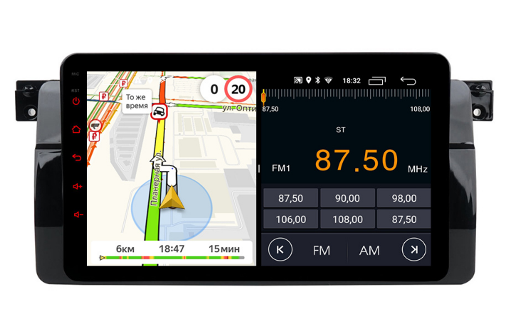 Штатная магнитола Parafar для BMW E46 на Android 13 (2/32Gb + 4G) (2/32Gb + 4G) - фото 1 - id-p95737474
