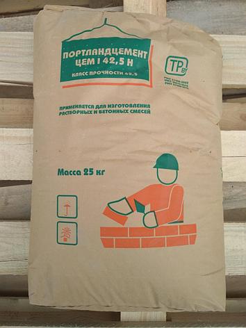 Цемент ПЦ500 Д0 (ЦЕМ I 42.5 H) в мешках 25 кг. Россия, фото 2