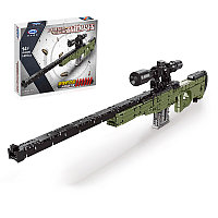 Конструктор Снайперская винтовка Оружие, 1491 дет., 24002, аналог LEGO