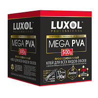 КЛЕЙ ОБОЙНЫЙ «LUXOL MEGA PVA» (PROFESSIONAL) 500г. LUXOL