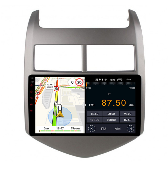 Штатная магнитола Parafar для Chevrolet Aveo 2011-2014 на Android 13 (2/32Gb + 4G) (2/32Gb + 4G) (PF992FHD)