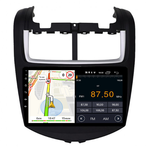 Штатная магнитола Parafar для Chevrolet Aveo 2015+ на Android 13 (2/32Gb + 4G) (PF972FHD)