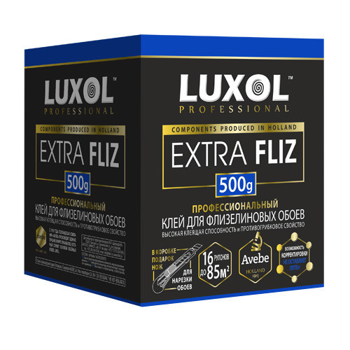 КЛЕЙ ОБОЙНЫЙ «LUXOL EXTRA FLIZ» (PROFESSIONAL) 500г. - фото 1 - id-p124989678