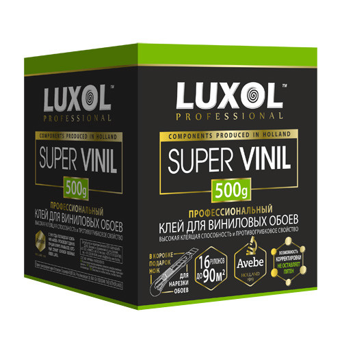 Клей обойный «LUXOL SUPER VINIL» (Professional), 300 г - фото 1 - id-p124989727