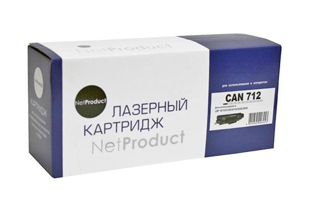 Картридж NetProduct для Canon LBP-3010/3100, 1.5K (N-№712)
