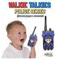 Детские рации с мозаикой WALKIE TALKIES POLICE SERIES