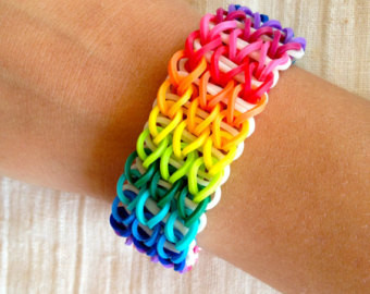 Оригинальный набор Rainbow Loom для плетения браслетов из резинок - фото 4 - id-p8232080