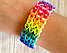 Оригинальный набор Rainbow Loom для плетения браслетов из резинок, фото 4