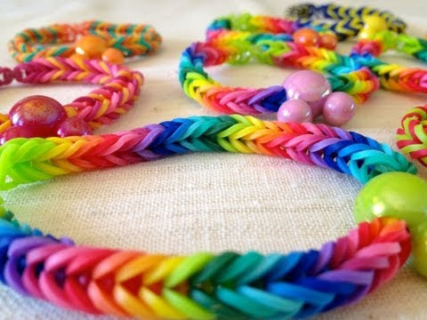 Оригинальный набор Rainbow Loom для плетения браслетов из резинок - фото 5 - id-p8232080