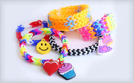 Оригинальный набор Rainbow Loom для плетения браслетов из резинок - фото 6 - id-p8232080