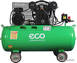 Компрессор ECO AE-1004-22 (380 л/мин, 8 атм, ременной, масляный, ресив. 100 л, 220 В, 2.20 кВт), фото 2