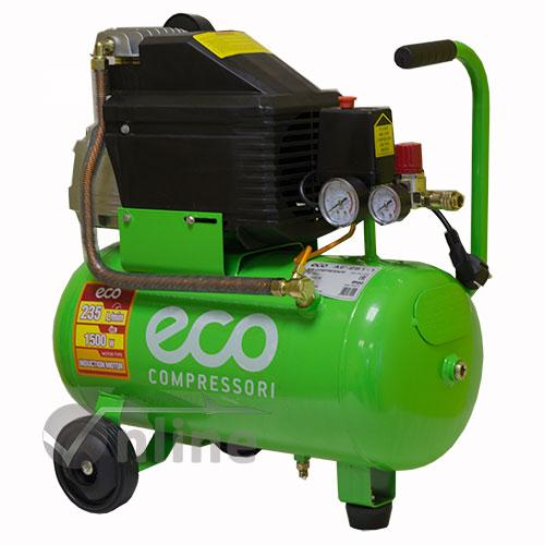 Компрессор ECO AE-251-1 (235 л/мин, 8 атм. ресив. 24 л, 220 В. 1.50 кВт.) - фото 3 - id-p105318972