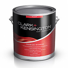 Clark Kensington Paint Primer in one FLAT Premium антивандальная краска+грунт для стен, моющаяся (А база)