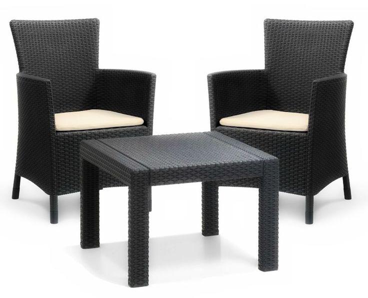 Комплект мебели Rosario balcony set, графит
