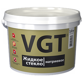 СТЕКЛО ЖИДКОЕ НАТРИЕВОЕ 3кг VGT