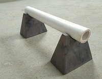 Фиксатор "Стульчик" для арматуры, бетонный, для сыпучих грунтов и мягких оснований.
