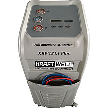 Kraftwell krw134a plus автоматическая станция для заправки автомобильных кондиционеров
