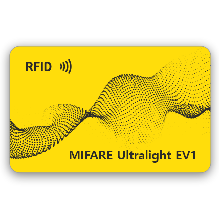 Пластиковая RFID-карта Mifare Ultralight EV1 (4/7 byte UID) с печатью - фото 1 - id-p67343731