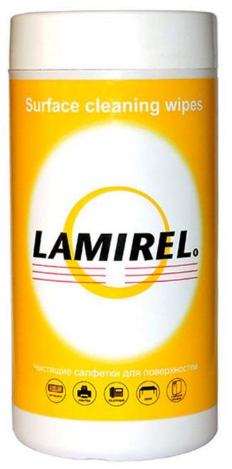 Чистящие салфетки для поверхностей Lamirel в тубе (цена с НДС)