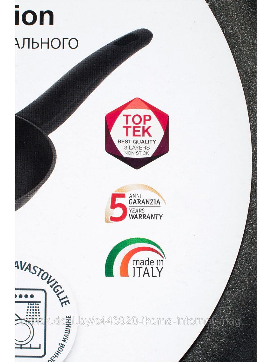 Сковорода Musica 28 см/ROSSOSFERA индукционная итальянская посуда с антипригарным покрытием - фото 5 - id-p115968274