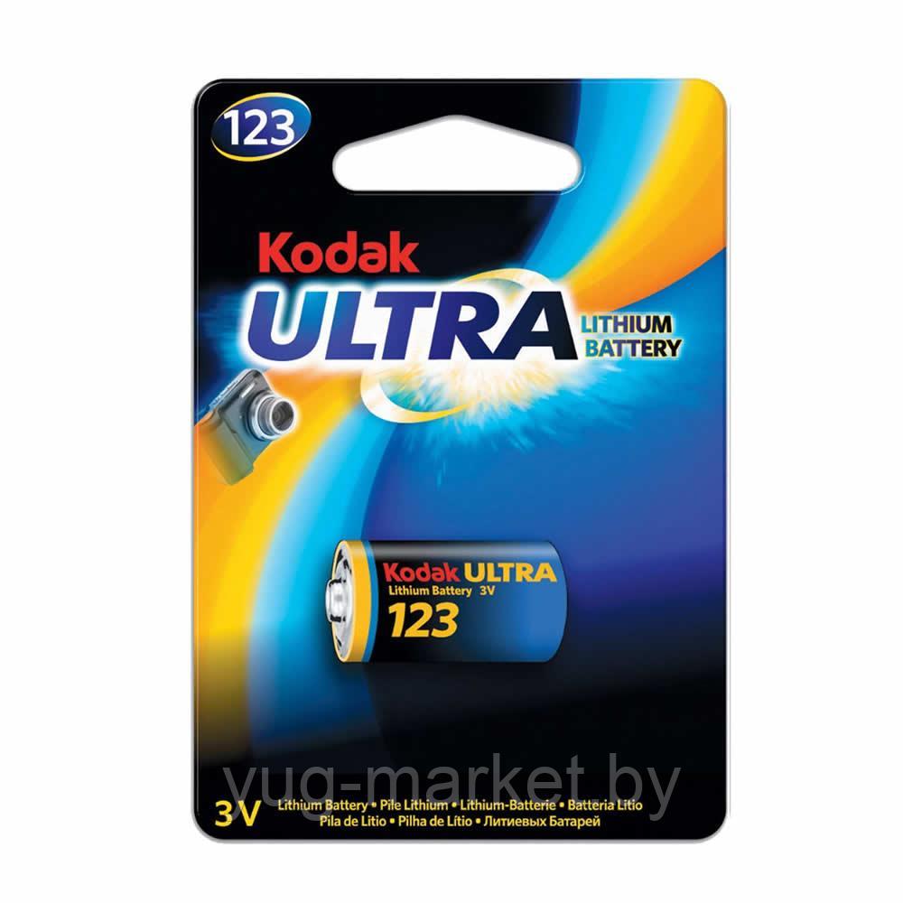 Батарейка Kodak Lithium СR123А BP