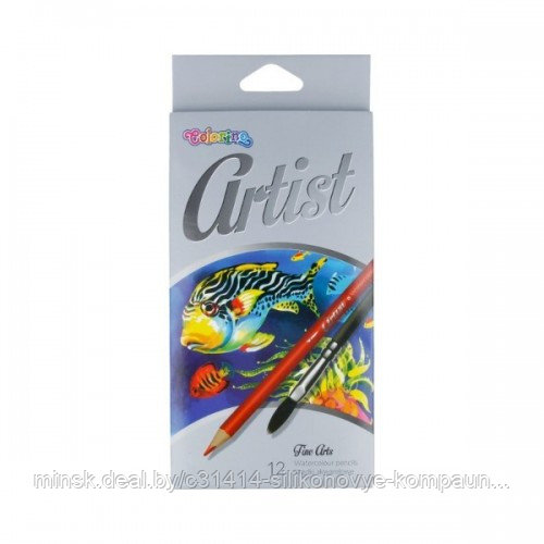 Акварельные карандаши "Colorino" "Artist" 12 цв. CL65528PTR
