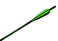 Стрела арбалетная микс карбон Centershot Toxic 20" Half Moon Nock