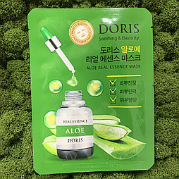 Тканевая маска для лица Jigott Doris Aloe Real Essence