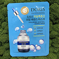 Тканевая маска для лица с гиалуроновой кислотой Jigott Doris Hyaluronic ACID Real Essence