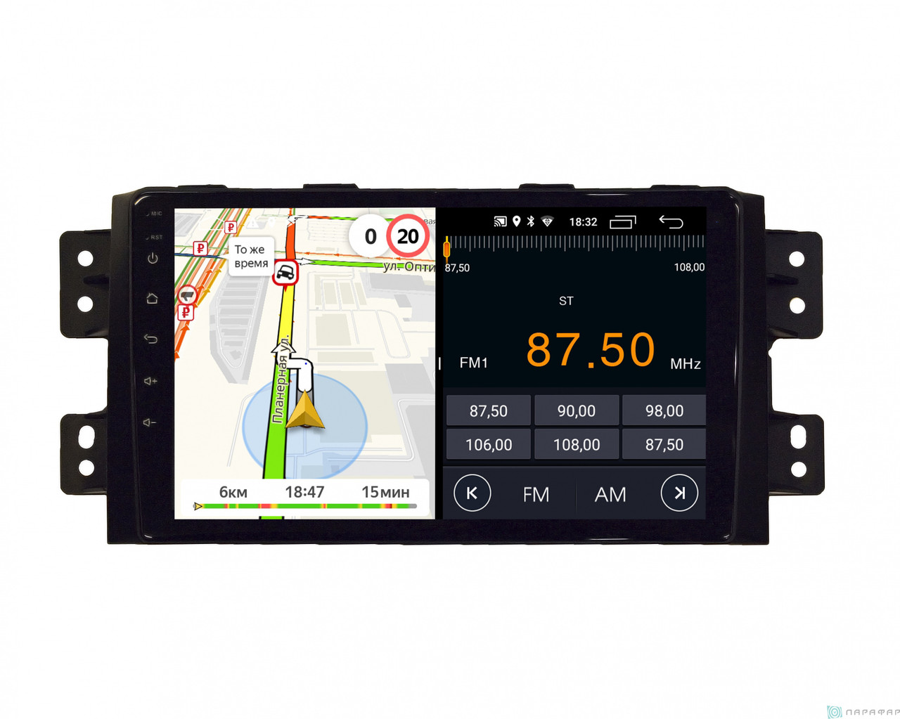 Штатная магнитола Parafar для Kia Mohave 2008+ на Android 13 (2/32Gb + 4G) (2/32Gb + 4G) (PF227FHD)