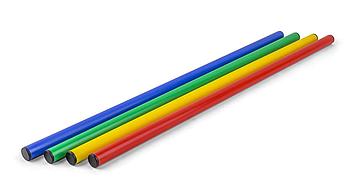 Палка гимнастическая пластиковая 2,4*120 см  , G25-120