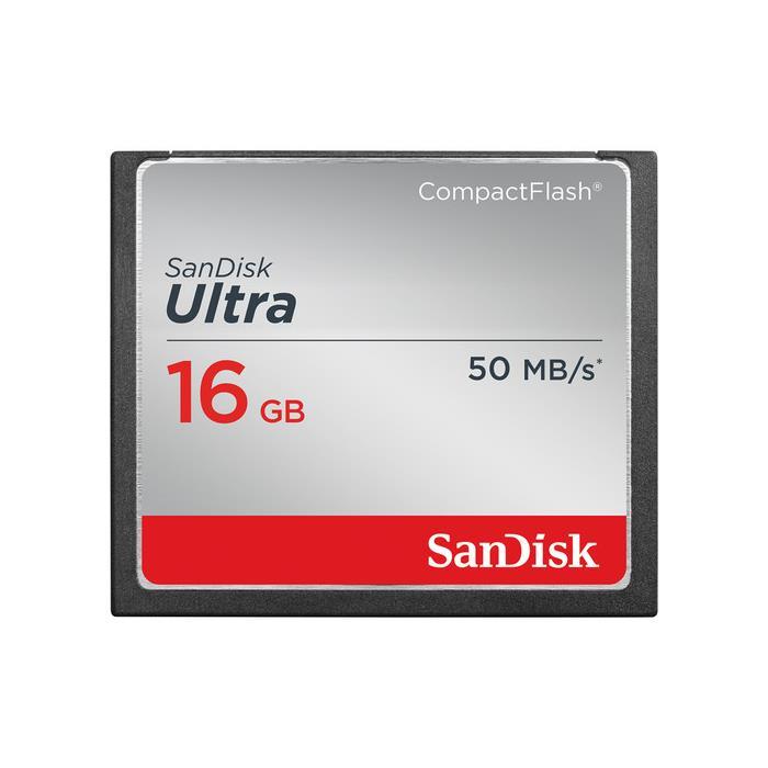 Карта памяти Compact Flash SanDisk Ultra 50MB/s 333х 16GB - фото 2 - id-p125104429