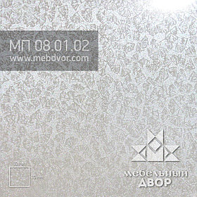 Фасад в пластике HPL МП 08.01.02 (белые васильки глянец)