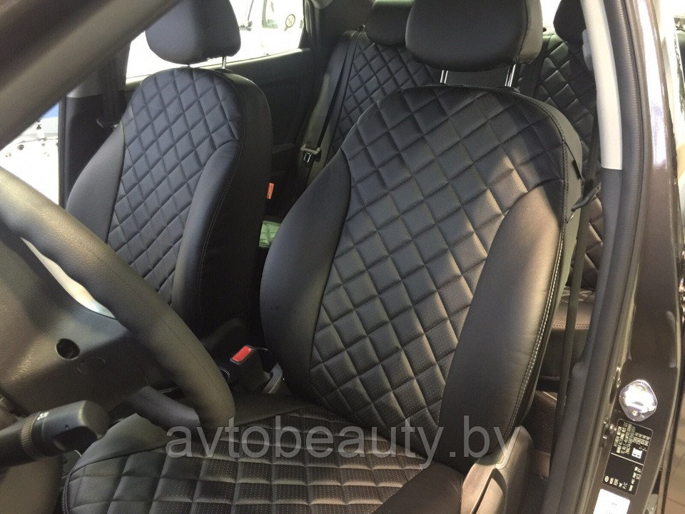 Чехлы для Toyota Rav 4 (с 2018 г -) из экокожи - фото 10 - id-p125141909