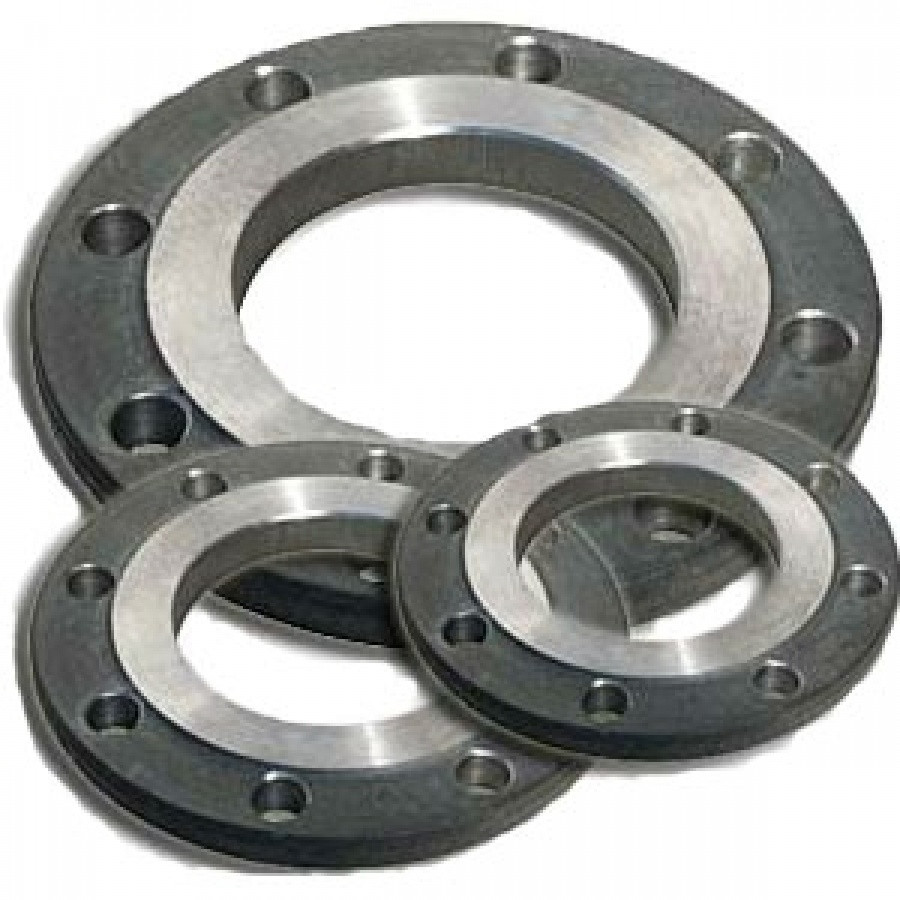 Фланец плоский приварной 1/2' DN15 (21,3 мм), PN10 AISI 316, ISO DIN 2576