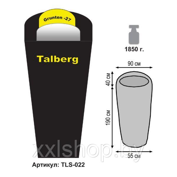 Спальный мешок Talberg Grunten -27C (левая) - фото 3 - id-p125180816