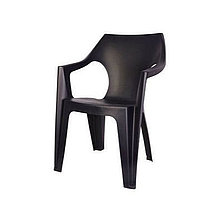 Пластиковый стул Данте (Dante LowBack chair), графит