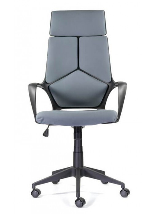 Кресло М-710 АЙКЬЮ/IQ BLACK (серый) - фото 1 - id-p125181817