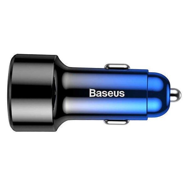 Автомобильное зарядное устройство Baseus BS-C20C PPS Quick Charging Car Charger 45W Max blue - фото 2 - id-p125184062