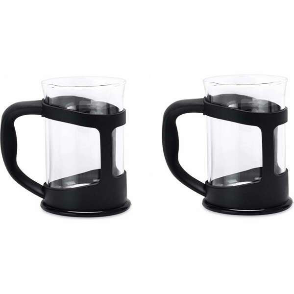 BergHOFF 1106831 Studio чашка для чая/кофе - 2шт 0,3 л цвет черный - фото 1 - id-p125198382