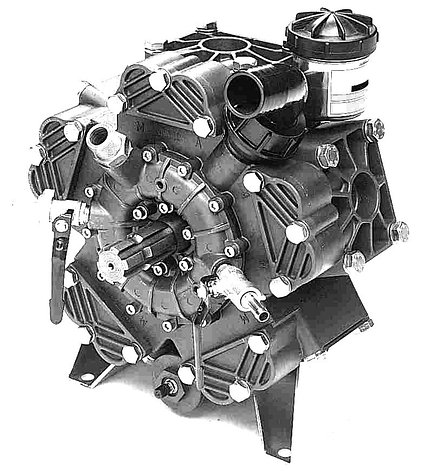 Мембранный насос M135S (Италия; 125л/мин; 50бар), фото 2