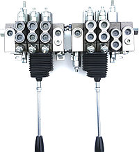Гидрораспределители BC60/3+BC60/3 (Италия; 80л/мин; 350бар)