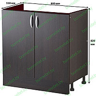 Кухонный шкаф НШ80м (80х57 см) под накладную мойку